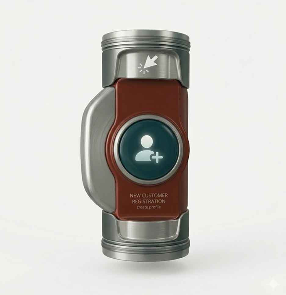 Customer Register Page Image